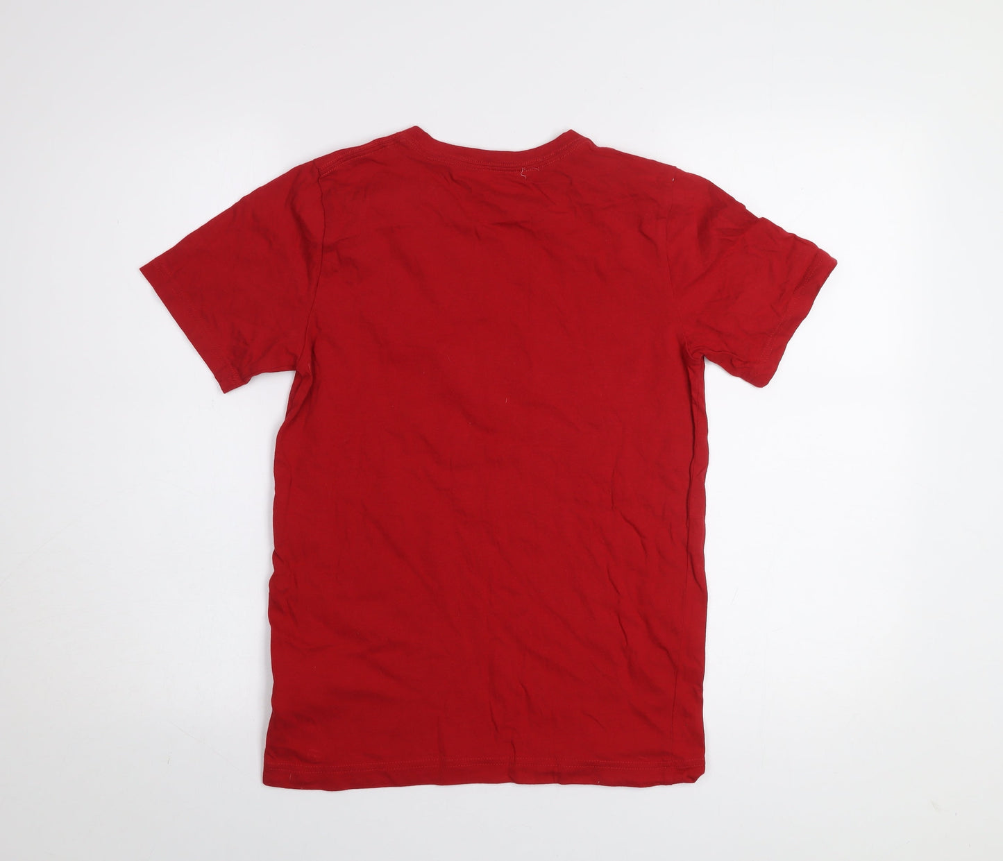 Nike Jordan Boys Red 12-13 Years Graphic Sports T-Shirt