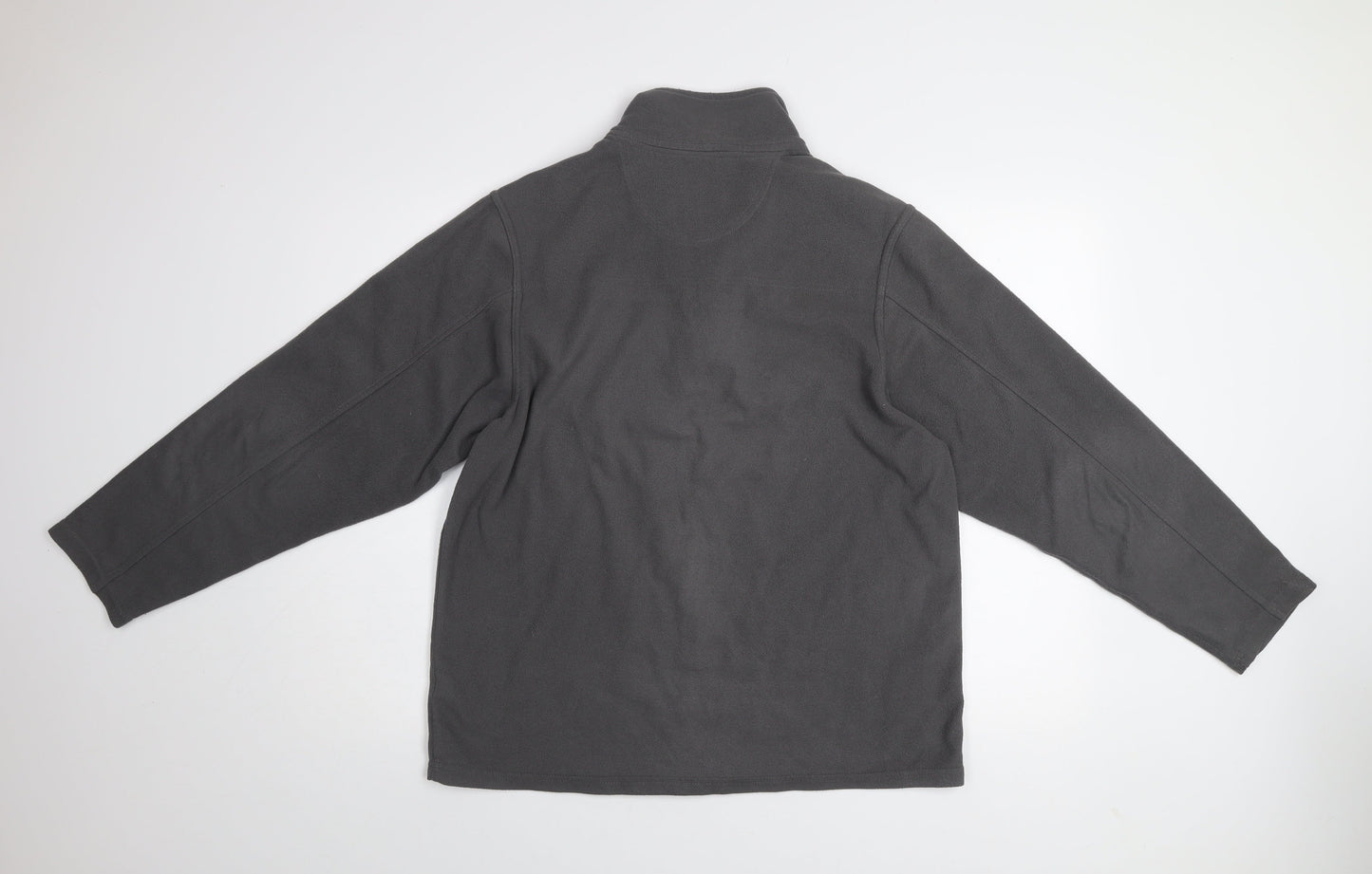 Marks & Spencer Blue Harbour Men's Grey Fleece Pullover Sweatshirt L