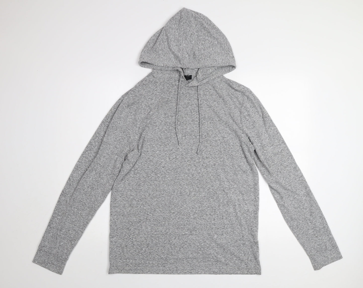 Forever 21 Grey Lightweight Pullover Hoodie Unisex Adults S