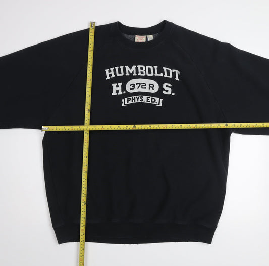 Champion Reverse Weave Men's Black XL Pullover Sweatshirt