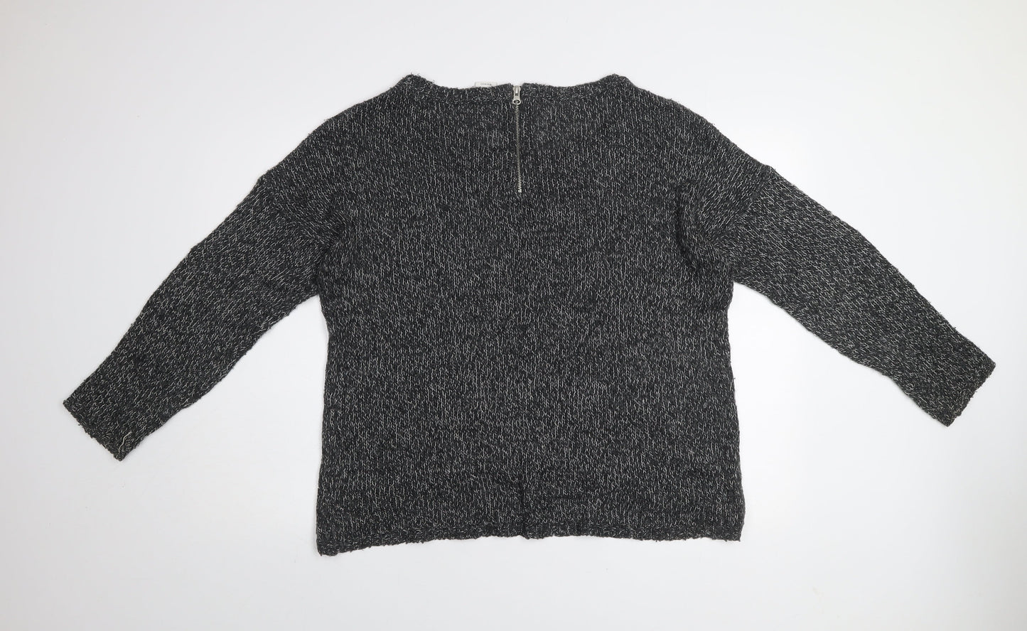 Vero Moda Women's Grey Knit Pullover Jumper Size L