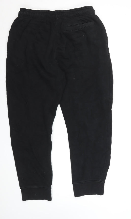 Reebok Men's Black L Jogger Sweatpants Cotton Blend Activewear
