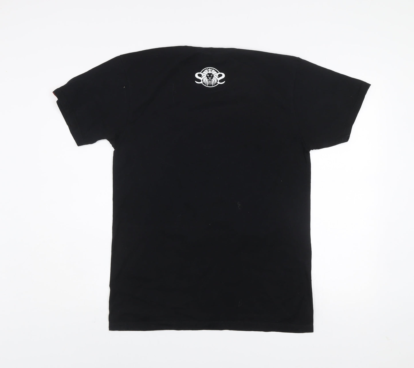 Soulstar Men's Black SWAG MERA DESI Graphic Print T-Shirt Medium