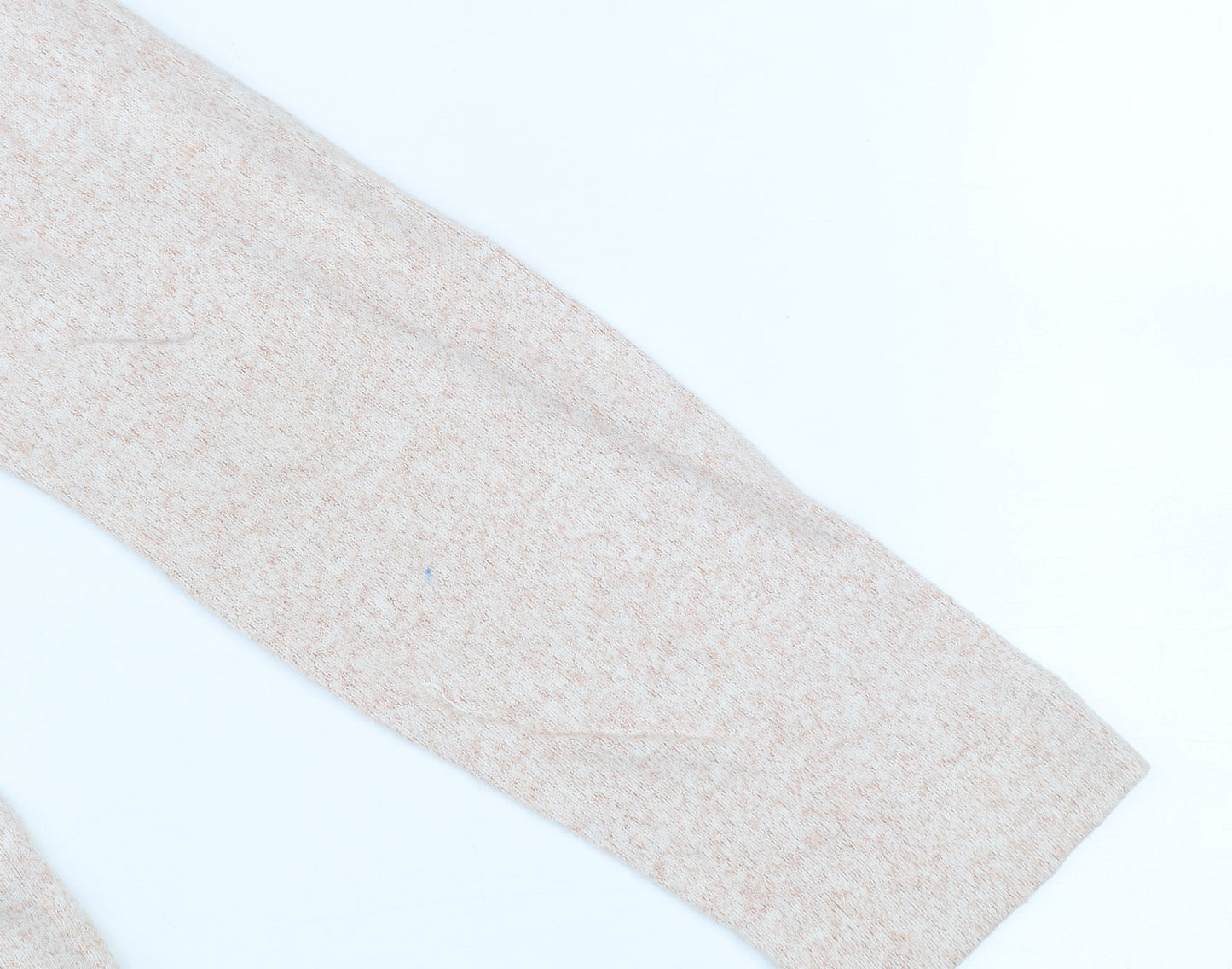 FatFace Women's Beige Roll Neck Long Sleeve Knit Jumper Size S