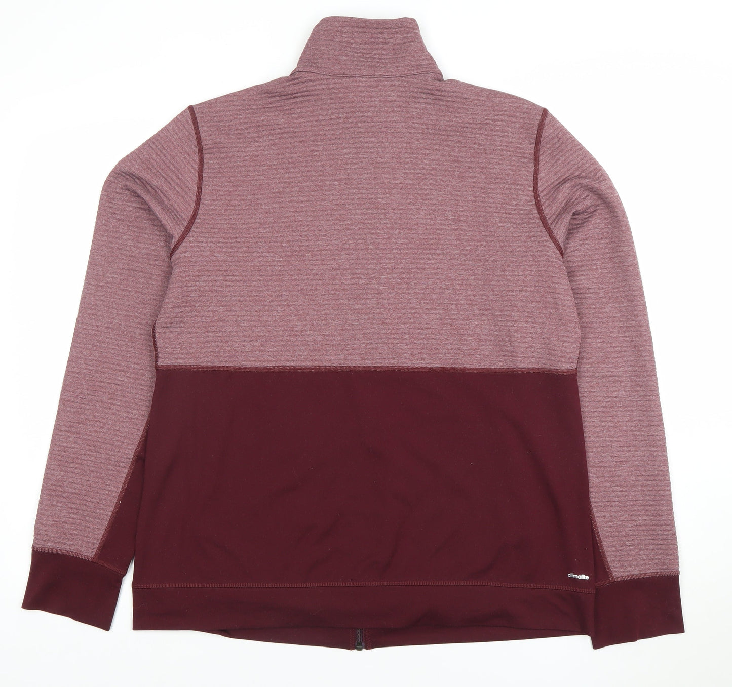 Adidas Men's Red XL Full Zip Training Sweatshirt