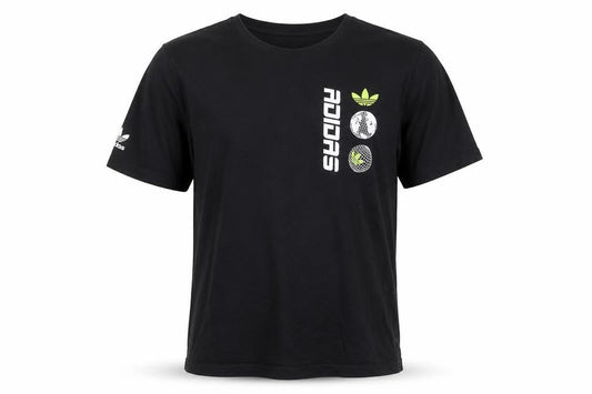 Mens UK Size M adidas Black  Cotton T-Shirt