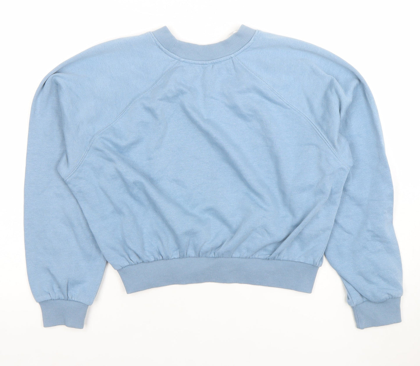 H&M Divided Women Blue XS Pullover Sweatshirt 'Feel Empathy'