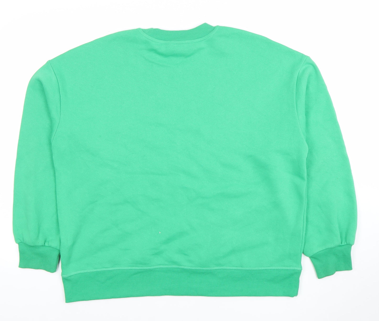 Primark Women's Green Ireland Graphic Pullover Sweatshirt Size M