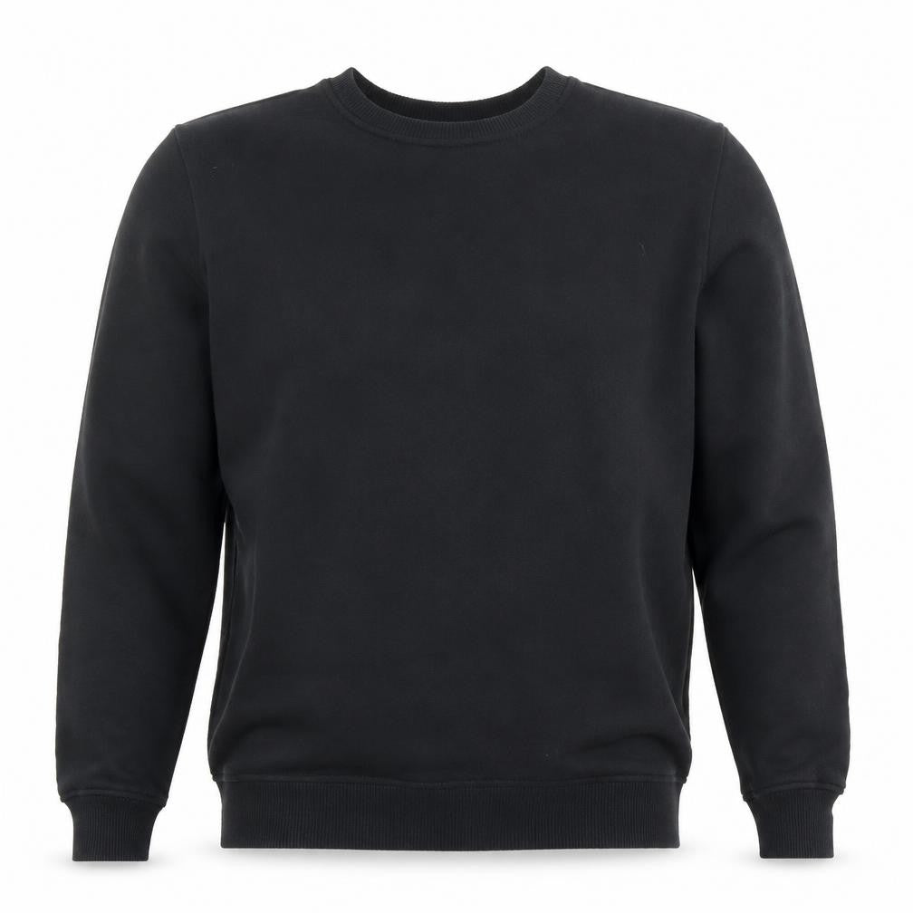 Pull & Bear Men's Black Skull Embroidered Sweatshirt Size S