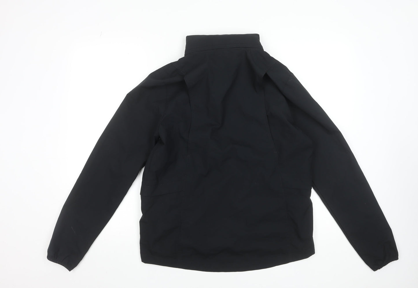 Nike Womens Black Medium Shield Windbreaker Softshell Jacket