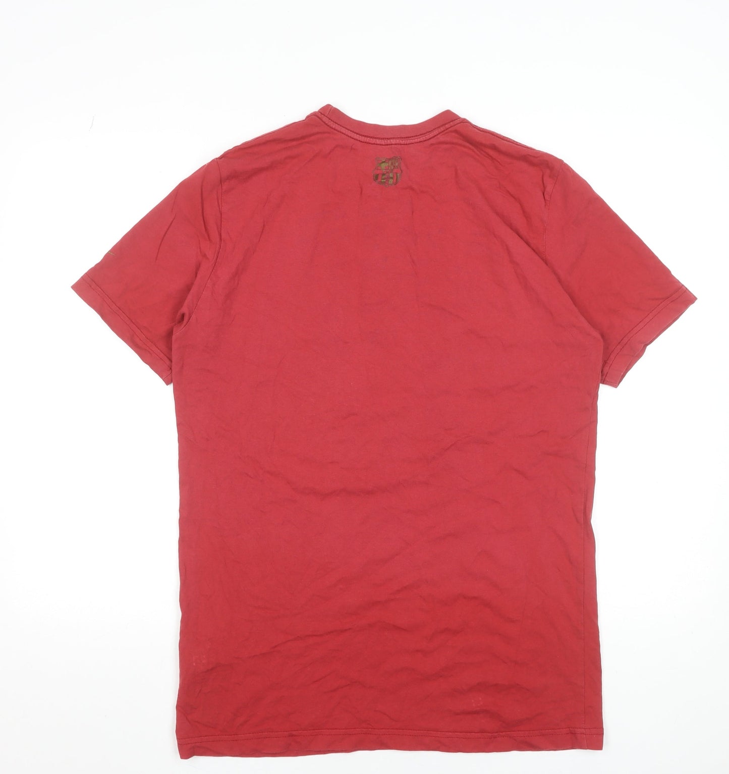 Nike Men's Red Graphic Short Sleeve T-Shirt Size L Standard Fit