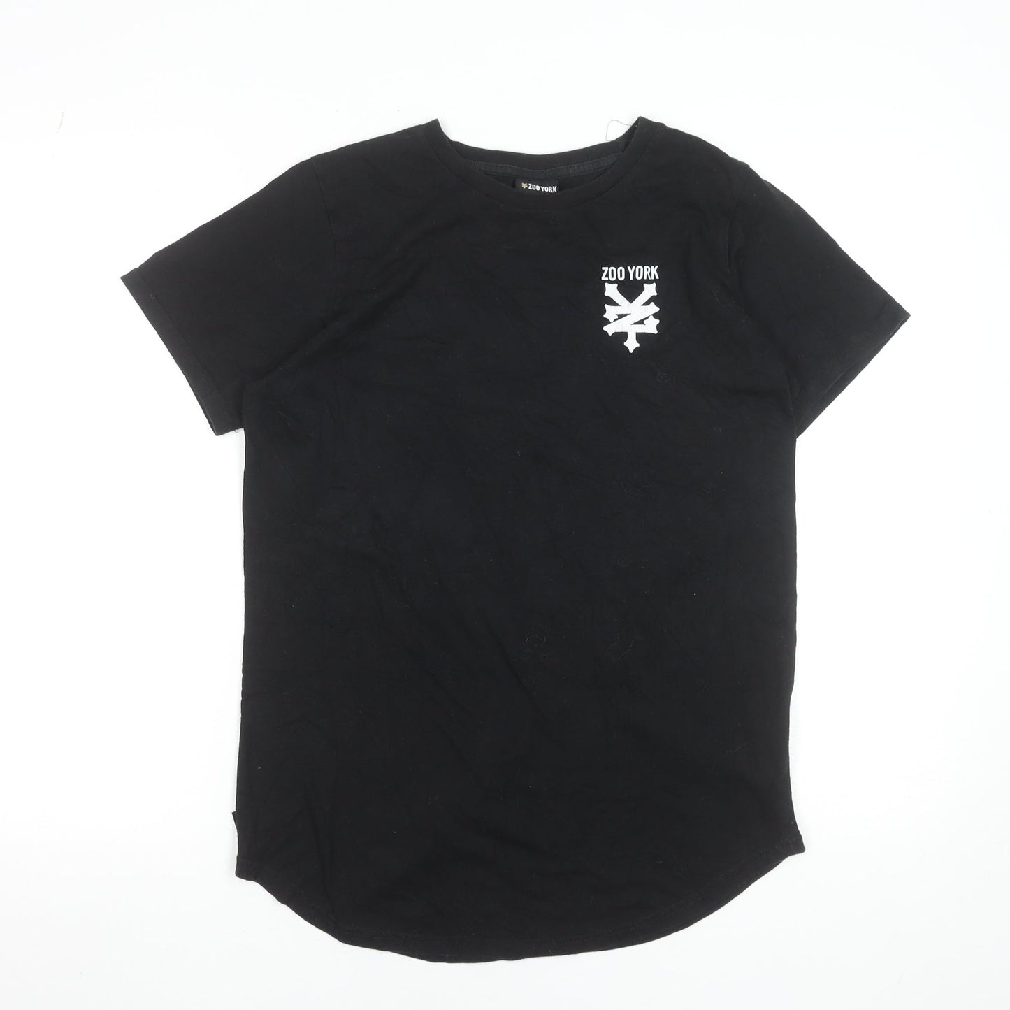 Zoo York Boys Black XLB Short Sleeve Graphic T-Shirt