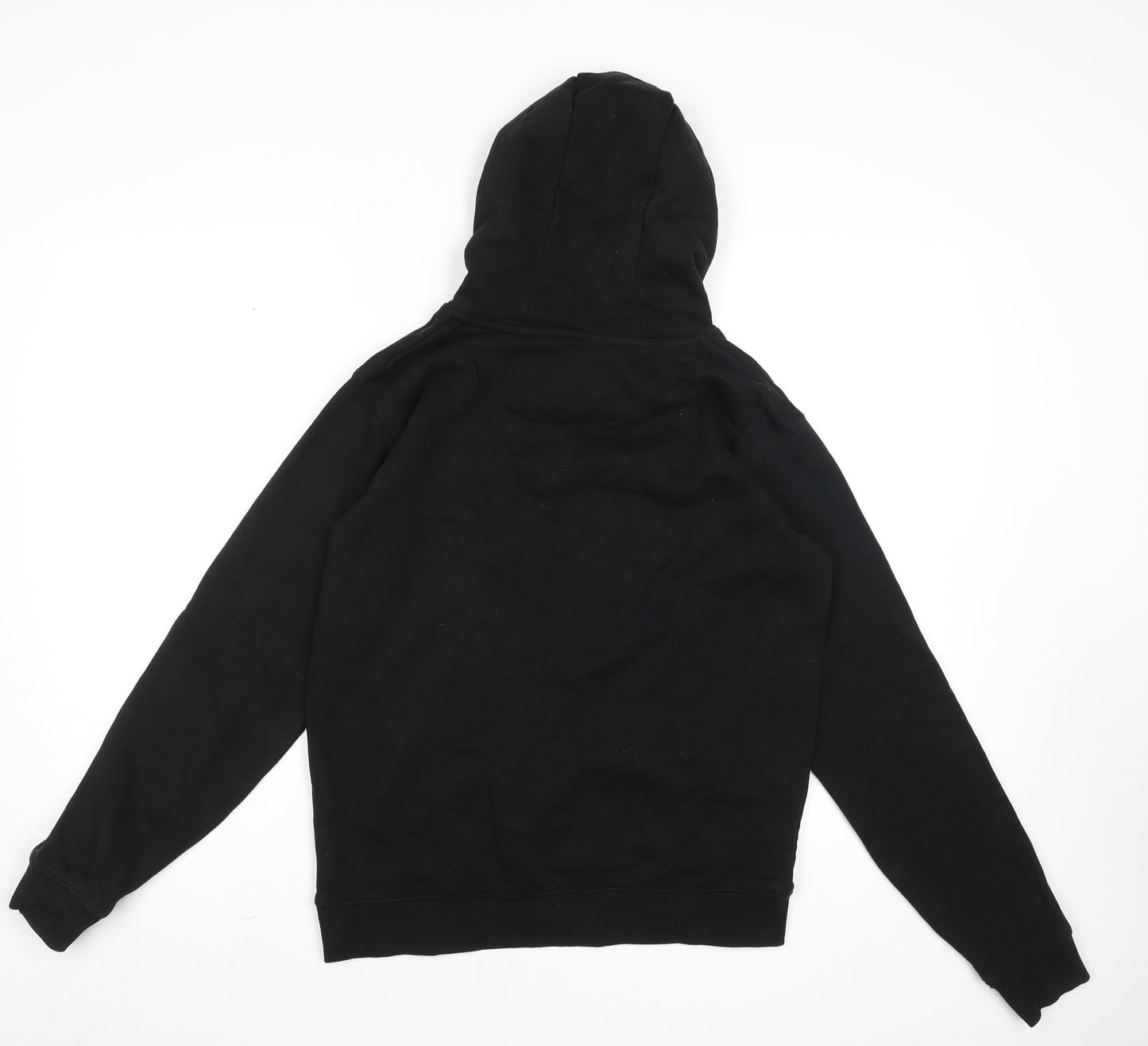 Jack Wills Girls Black Pullover Hoodie 14-15 Years Hooded Logo Fleece