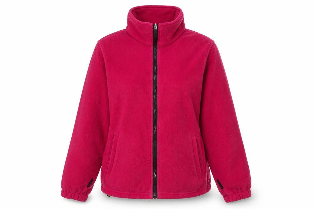 McKINLEY Womens Red Fleece 3-in-1 Jacket Size 12 Full Zip Outdoor Coat