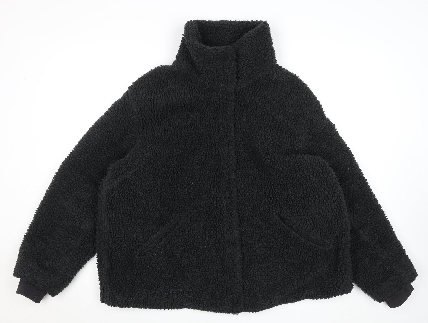 L.O.G.G. Women's Black Fleece Basic Jacket Size 14