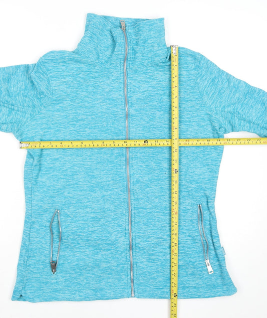 Regatta Women Blue Full Zip Track Jacket Size 14 Outdoor Fleece