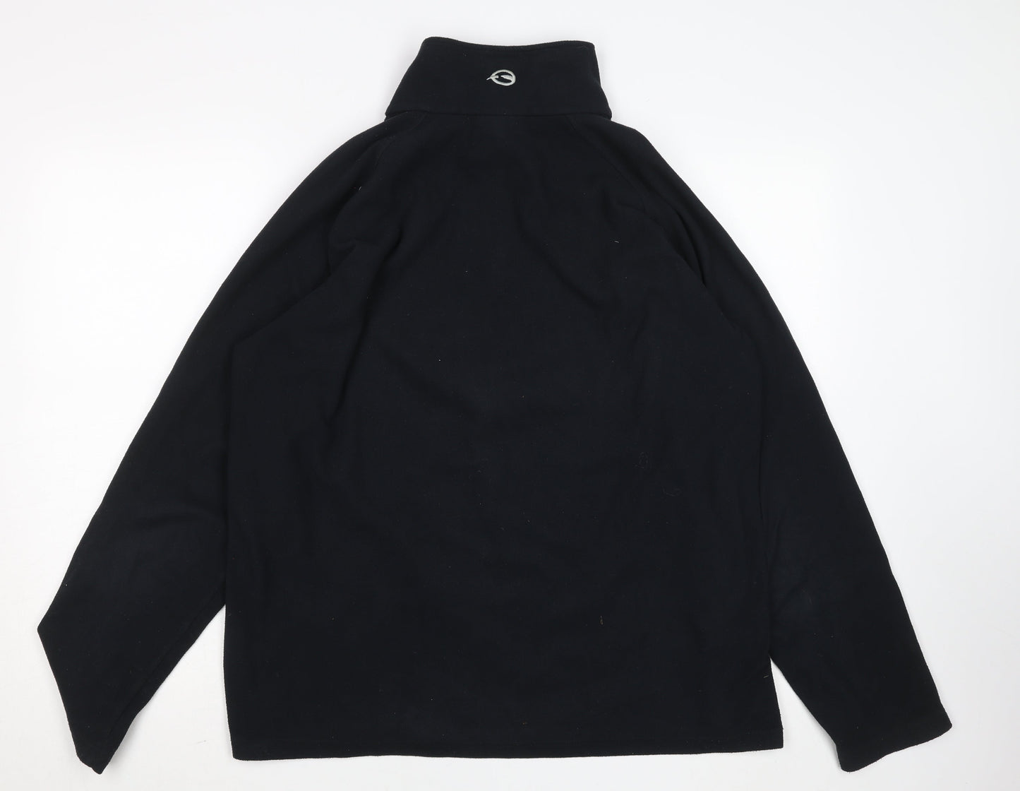 Sprayway Men's Black Fleece 1/2 Zip Sweatshirt Size L Outdoor Pullover