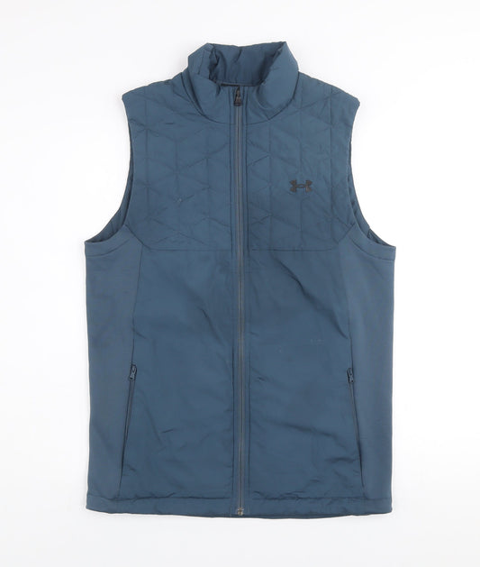 Under Armour Men's Blue ColdGear Insulated Waistcoat Size S