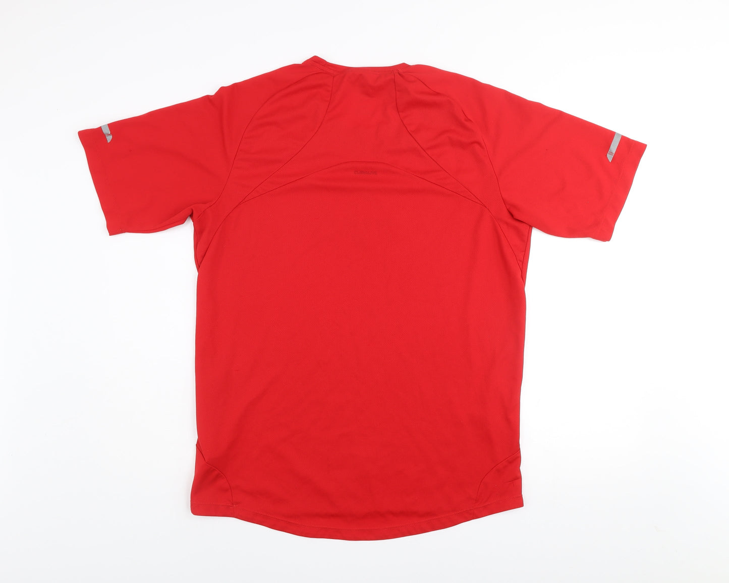 Adidas Mens Red ClimaCool Short Sleeve Running T-Shirt Size L
