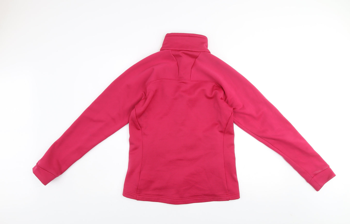 The North Face Womens Pink Full Zip Fleece Jacket Size S
