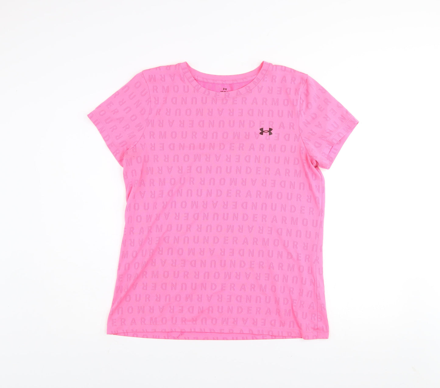 Under Armour Men’s Pink Lightweight T-Shirt L Gym Training Top