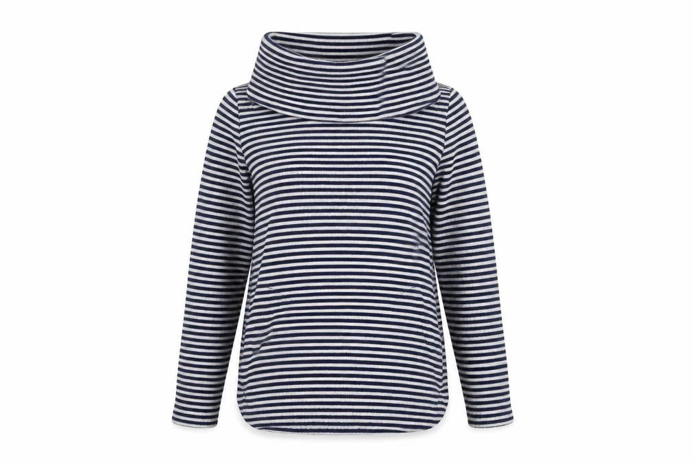 Womens UK XS Regular Tommy Hilfiger Blue Pullover Tight-Knit