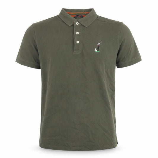 Typhoon Polo Country Clothing Green Men's M Cotton Golf Polo Shirt