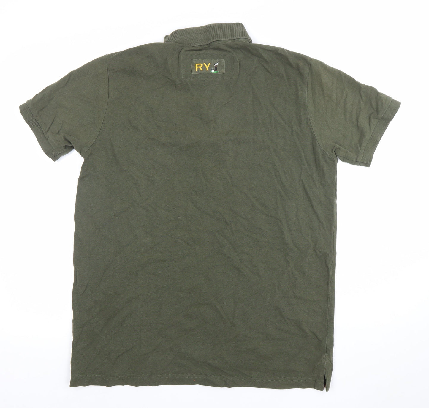 Typhoon Polo Country Clothing Green Men's M Cotton Golf Polo Shirt