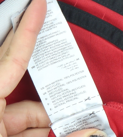 Adidas Boys Red Manchester United Football Jersey Top 13-14 Years