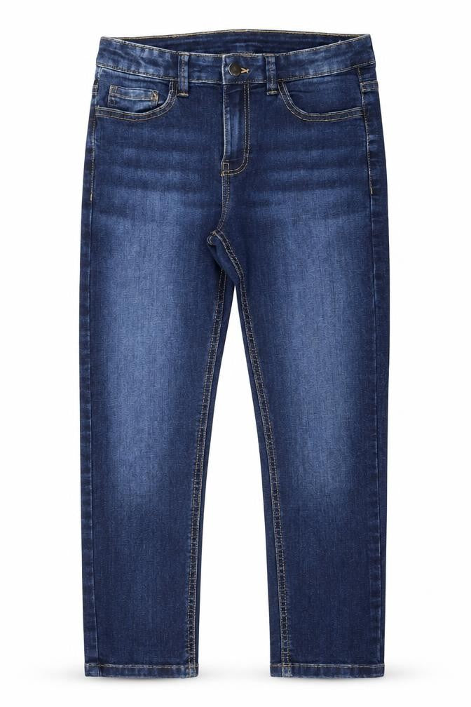 Nukutavake Boys Blue Slim Straight Denim Jeans 12 Years