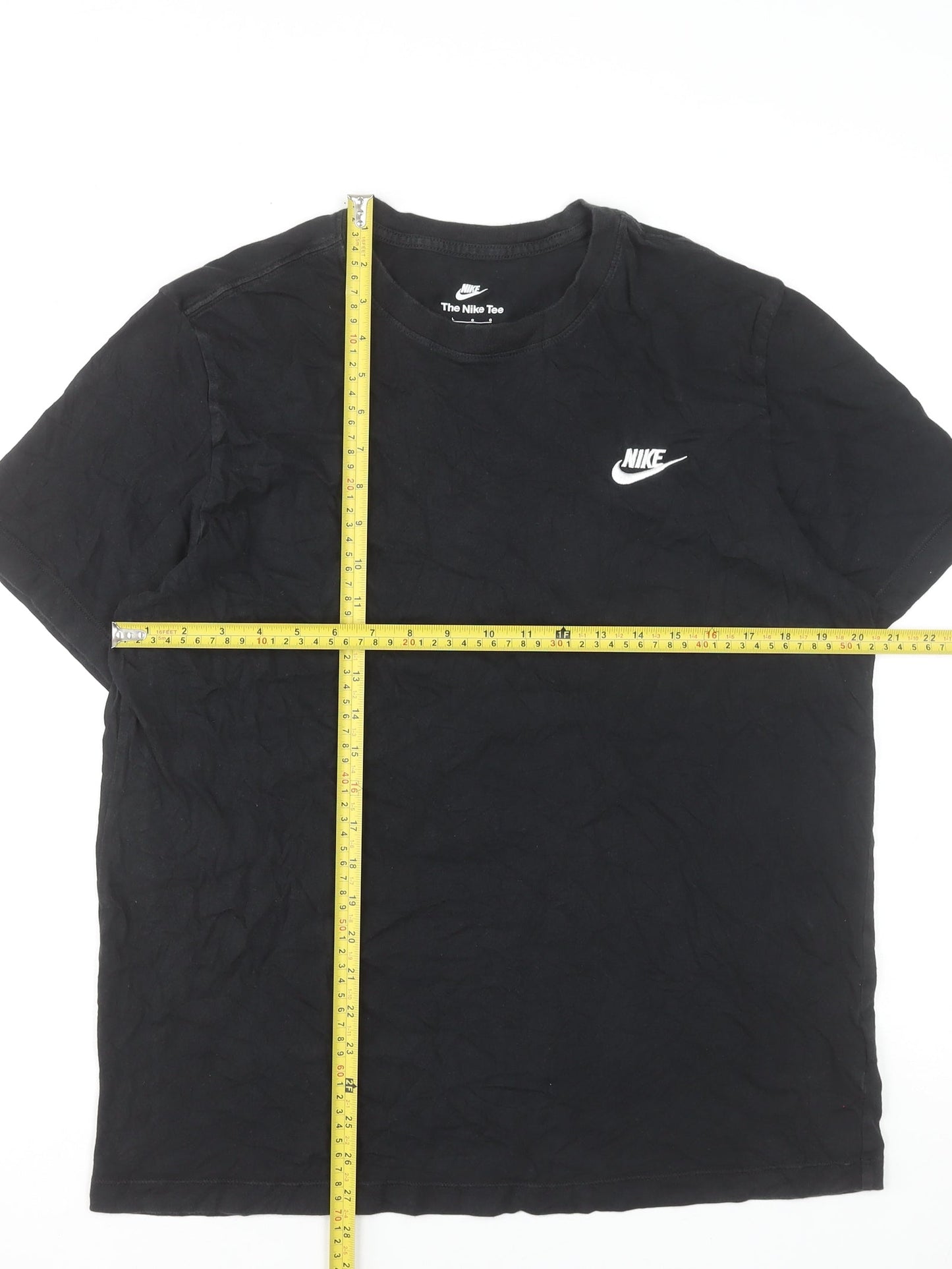 Nike Men's Black L Short Sleeve Crew Neck Sports T-Shirt
