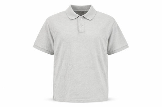 Marks and Spencer Men's Grey Cotton Polo Shirt Size M Regular Fit