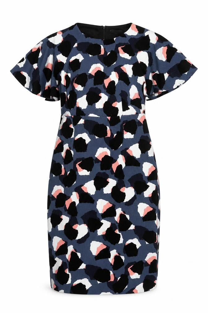 Gallery Women’s Multicoloured Size 16 Sheath Knee Length Dress
