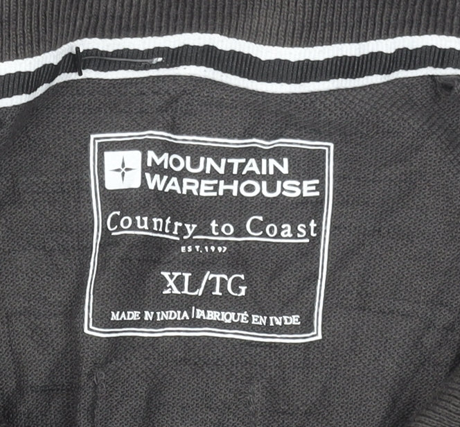 Mountain Warehouse Men's Grey XL Country to Coast Polo Shirt