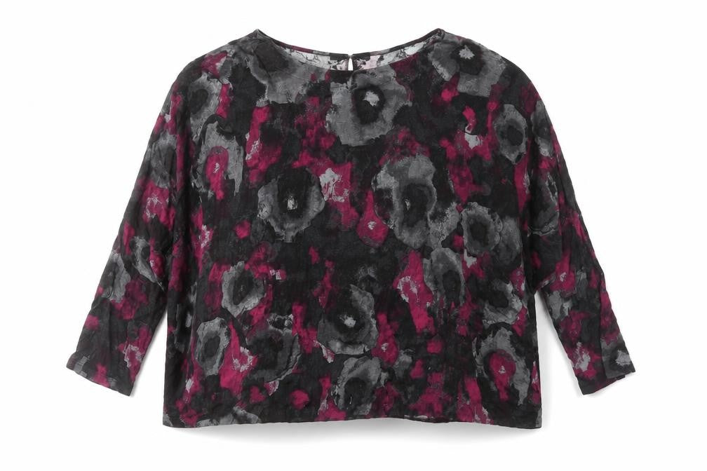 Marks and Spencer Women's Multicoloured Floral Tunic Blouse UK 12