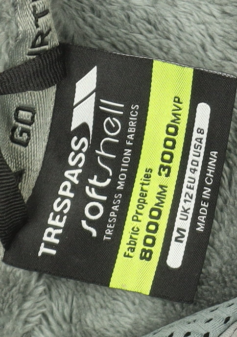 Trespass Women Purple Softshell Hooded Waterproof Jacket M 12