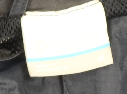 Columbia Men's Black Waterproof Hooded Rain Jacket M