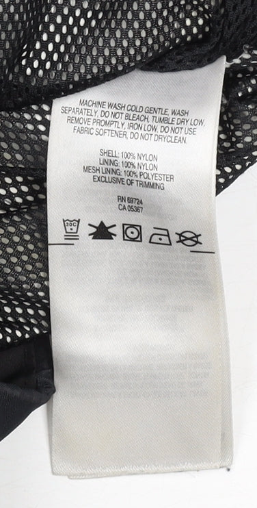 Columbia Men's Black Waterproof Hooded Rain Jacket M