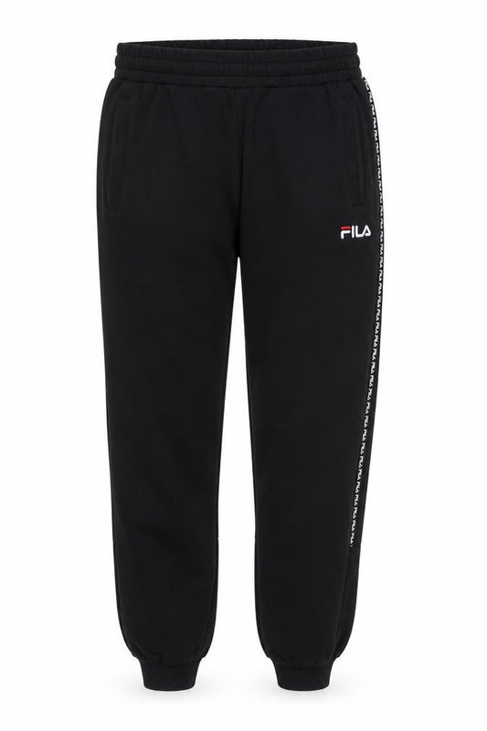 Fila Men's Black Jogger Trousers Size S Regular Fit Activewear
