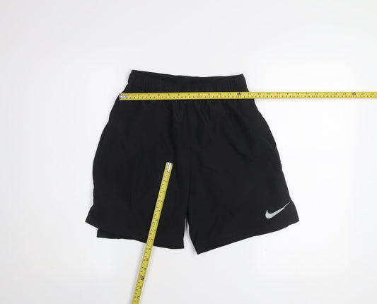 Nike Dri-FIT Men's Black Small Athletic Shorts Polyester Training