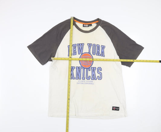 NBA Men’s Multicoloured New York Knicks Graphic T-Shirt L