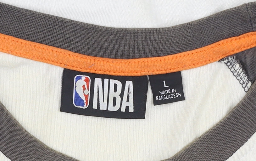 NBA Men’s Multicoloured New York Knicks Graphic T-Shirt L