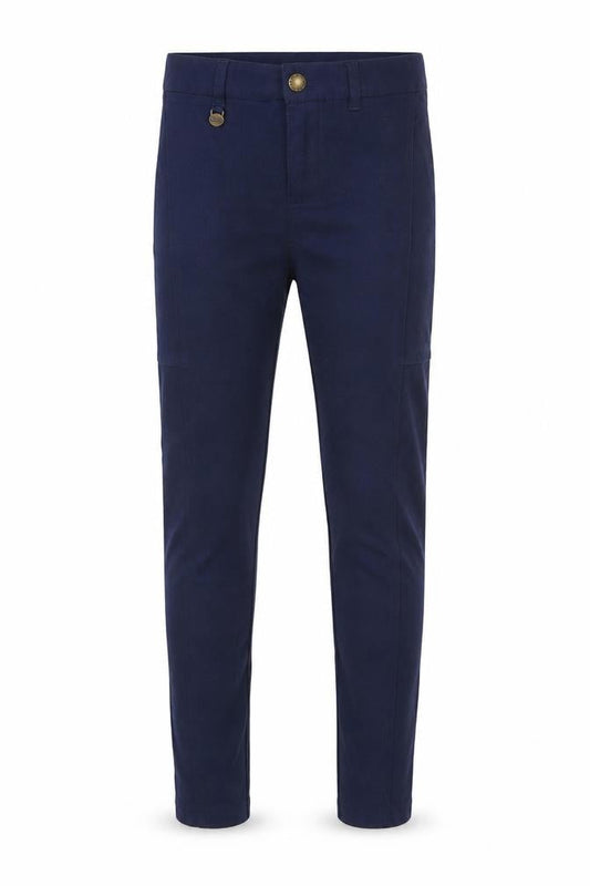 Ralph Lauren Girls Blue Jegging Trousers Size 6 Years Stretch Cotton Blend