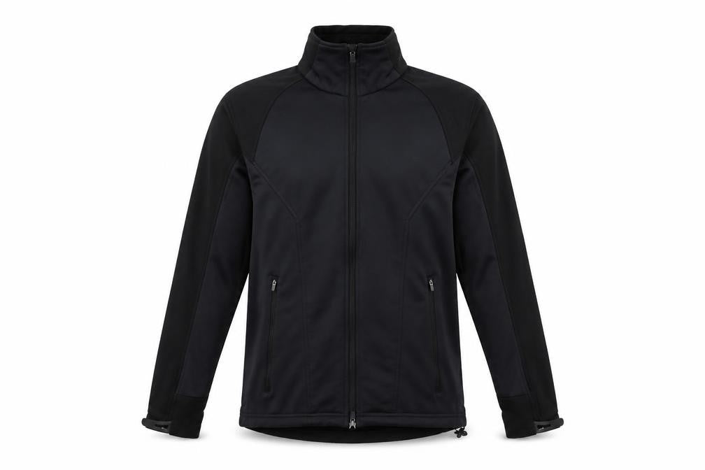 Crivit Men's Black Softshell Sports Jacket S 34/36 Waterproof Windproof