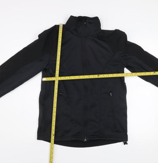 Crivit Men's Black Softshell Sports Jacket S 34/36 Waterproof Windproof