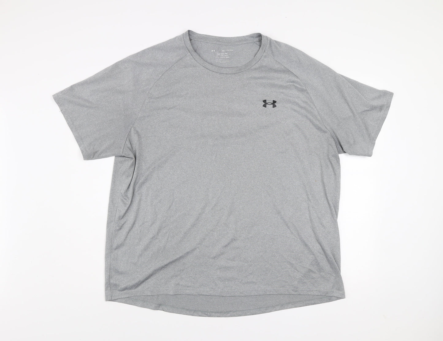 Under Armour Men's Grey 2XL Tech Tee T-Shirt Loose Fit Sports Top