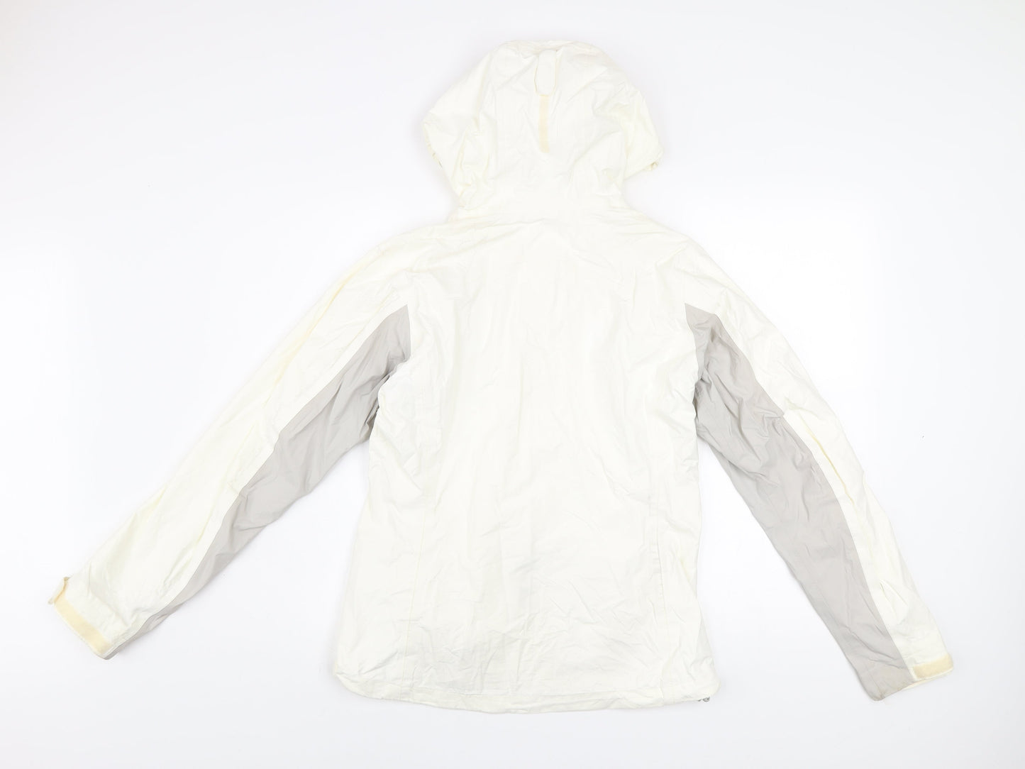 Helly Hansen Men's Ivory Waterproof Windproof Hiking Jacket Size S