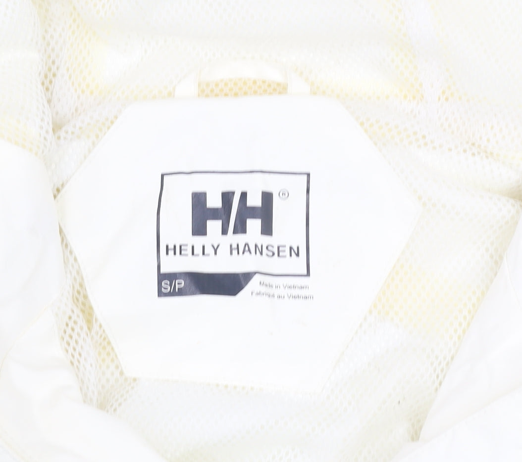 Helly Hansen Men's Ivory Waterproof Windproof Hiking Jacket Size S