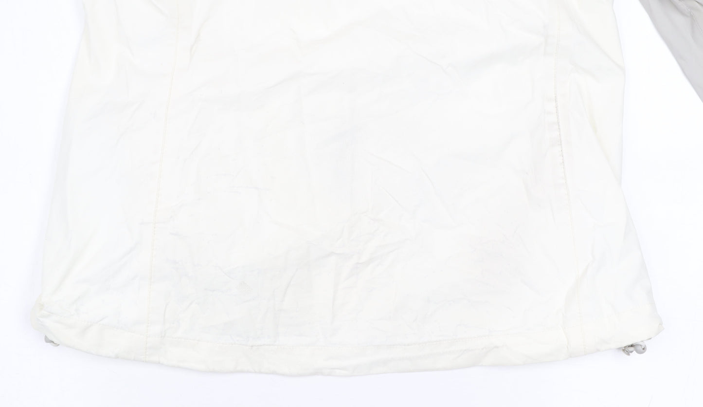 Helly Hansen Men's Ivory Waterproof Windproof Hiking Jacket Size S