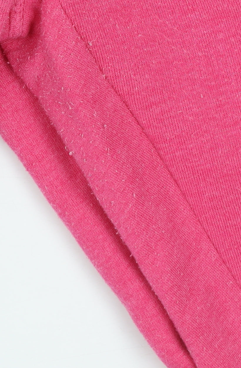 Superdry Womens Pink Slim Fit Jogger Sweatpants L Activewear